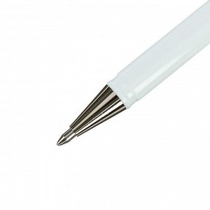 Ручка гелевая Pentel Hybrid Milky узел 0.8мм, чернила пастельные белые K108-PW