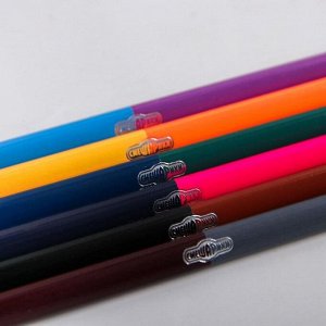 Двухсторонние цветные карандаши, 12 цветов, «Смешарики», 6 штук
