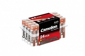 Батарейки Camelion  LR03 Plus Alkaline PB-24 (LR03-PB24, батарейка,1.5В) (цена за 24 шт.)