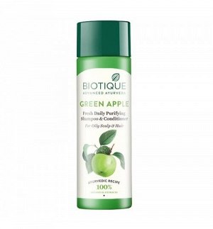 Bio Green Apple Fresh Shampoo & Conditioner / Био Шампунь И Кондиционер Зеленое Яблоко 120мл