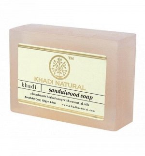 Khadi SANDAL WOOD SOAP/Кхади мыло "Сандаловое дерево"