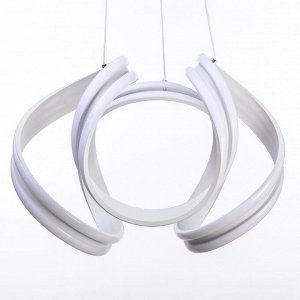 Люстра "Кудри" LED 100Вт 6000К 220В 44х44х33 см