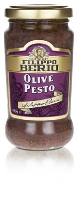 Соус песто с маслинами, ст/б, 190 г, filippo berio