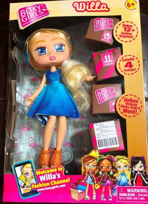 Кукла "Boxy Girls Willa" 20 см. с аксессуарами в 4-х коробочках арт.Т15107