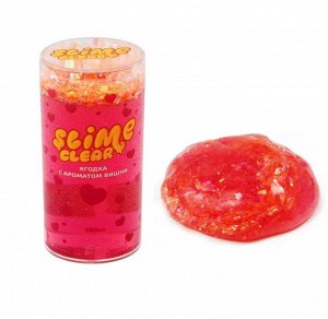 Игрушка ТМ «Slime» Clear-slime "Ягодка" с ароматом вишни, 250 г (арт.S130-34)