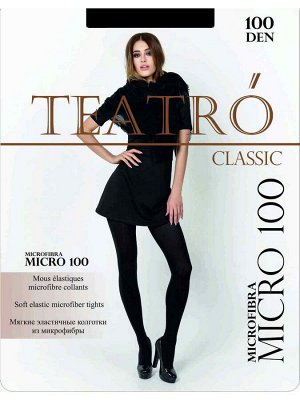 TEATRO MICRO 100 Колготки женские теплые из мягкой микрофибры