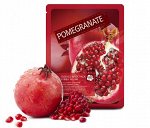 [MAYISLAND] Маска тканевая с экстрактом граната Real Essense Pomegranate Mask Pack, 25 мл