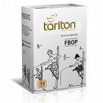 Чай Тарлтон Tarlton листовой черный ФБОП 100гр (картон)