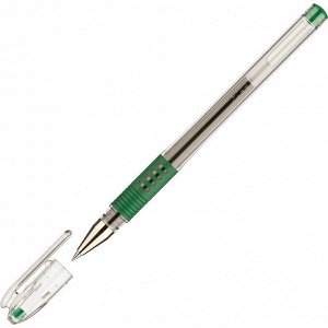 Ручка гелевая неавтоматическая PILOT BLGP-G1-5 резин.манжет. зеле...