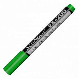 Маркер для белых досок и флипчарт ScriNova VX-200 зеленый...
