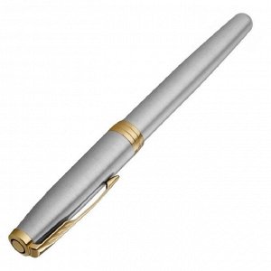 Ручка перьевая PARKER SONNET STAINLESS STEEL GT 2черных картр тон...