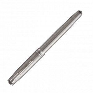 Ручка перьевая PARKER SONNET STAINLESS STEEL СT 2 черных картрид ...