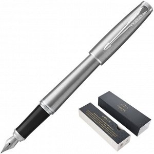 Ручка перьевая PARKER URBAN METRO METALLIC CT 1 син картр 0,8мм 1...