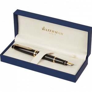 Ручка перьевая WATERMAN EXPERT S0951640 черн. корп, син чернила 0...