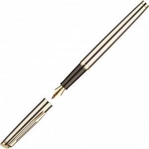 Ручка перьевая WATERMAN HEMISPHERE GT S0920310, сталь, cиний ст, ...