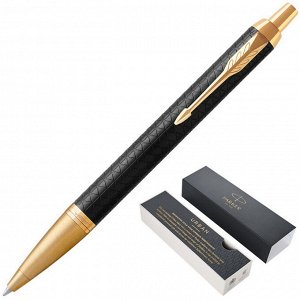 Ручка шариковая PARKER IM PREMIUM BLACK GT синий 0,8мм 1931667