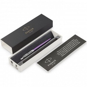 Ручка шариковая PARKER Jotter Victoria Violet CT синий 1953190 Фр...