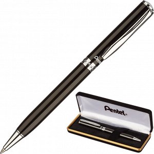 Ручка шариковая PENTEL Sterling B811-A-A авт.черный лак корп 0.4 ...