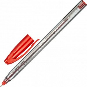 Ручка шариковая неавтоматическая Attache Glide Trio 0,5мм, крас. ...