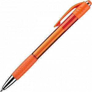 Ручка шариковая авто Attache Happy,оранжевый корпус,синяя, маслян...