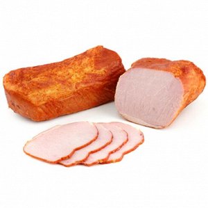 Продукт из мяса свинины мясной копчено-вареный КАРБОНАД ПО-ГРОДНЕНСКИ, вакуум целым куском