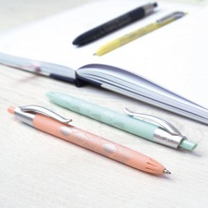 Ручка шариковая MILAN Silver, 1,0мм, набор 4 цвета, 176577914