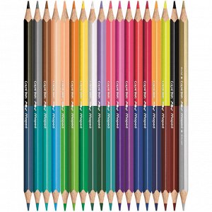 Карандаши цветные Maped COLOR'PEPS 36цв 18шт 3-гран 12цв 3-гран 8...