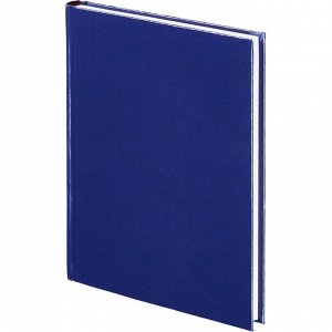 Ежедневник недатированный синий,А5,145х205мм,136л,Ideal