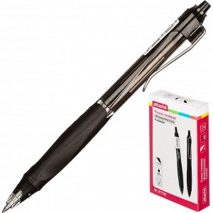 Ручка гелевая автоматическая Attache Flagman,0,5мм, черн,автом, с...