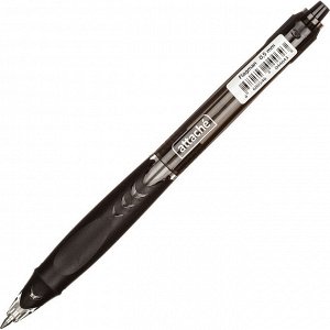 Ручка гелевая автоматическая Attache Flagman,0,5мм, черн,автом, с...