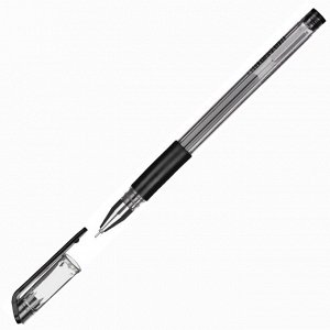 Ручка гелевая неавтоматическая Attache Gelios-030 черный, игольча...
