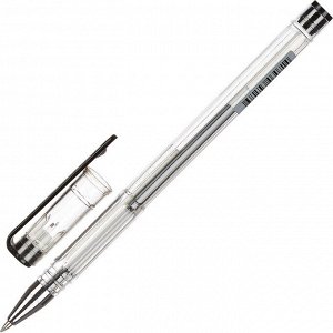 Ручка гелевая неавтоматическая Attache черный стерж., 0,5мм, без ...