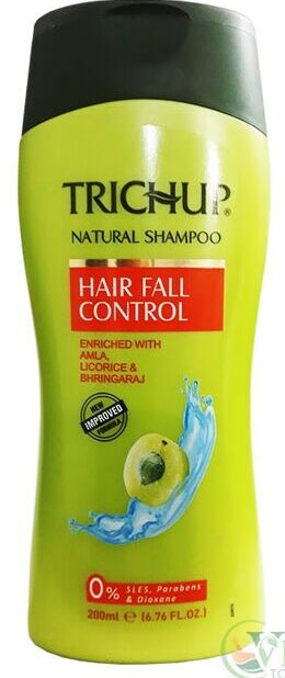 Шампунь для волос Тричуп против выпадения Trichup Herbal Shampoo Hair Fall Control 200 ml, Vasu