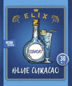 Elix Blue Curacao,