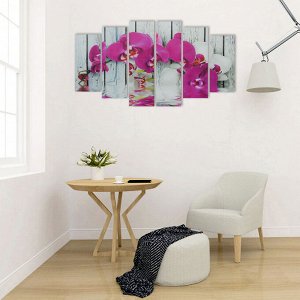 Картина модульная на подрамнике &quot;Орхидея фаленопсис&quot;  150*84 см
