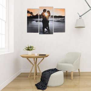 Модульная картина "Романтика"  (2-25х52; 1-30х60) 60х80 см