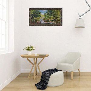 Гобеленовая картина "Лесной ручей" 45*83 см