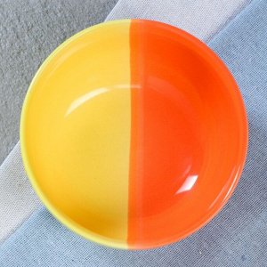 Салатник "Жёлто-оранжевый", 0,5 л