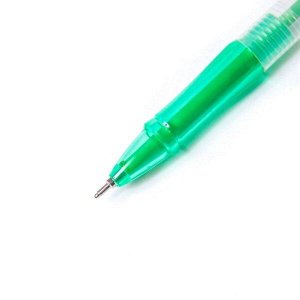 Ручка шариковая зеленая Alingar "Classy", 1,0 мм, чернила на масляной основе, игольчатый наконечник, тонированный пластиковый корпус