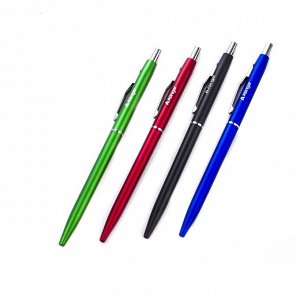 Ручка шариковая, автоматическая, Alingar, "Гармония" синяя, 0,7 мм., цветной корпус