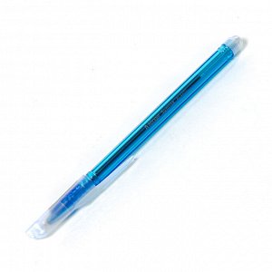 Ручка шариковая, Alingar, "SUNRISE" синяя, 0,7 мм., игольчатый наконечник, цветной корпус