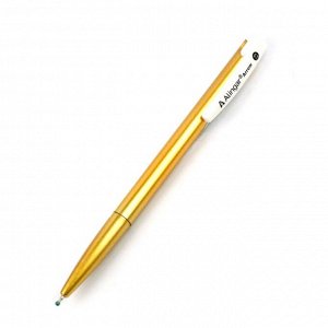 Ручка шариковая, автоматическая, Alingar, "Arrow" синяя, 0,7 мм., чернила на масляной основе, синий пластиковый корпус