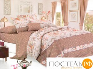 КПБ Cleo Поплин "Pure Cotton" полуторный 145*215*1 150*220*1(±5) 70*70*2(±2) 15/165-PC