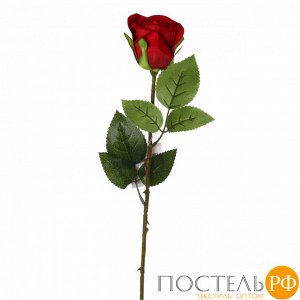 Цветок искусственный "роза" длина=53 см. (мал-100шт./кор=500шт.)