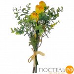 111-218 БУКЕТ ИЗ ИСКУССТВЕННЫХ ЦВЕТОВ ВЫСОТА=35 СМ. (МАЛ=24ШТ./КОР=192ШТ.)