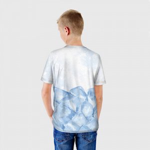 Детская футболка 3D «GONE.Fludd - Кубик Льда»
