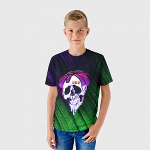Детская футболка 3D «Моргенштерн(текстура)»