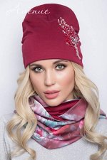 Комплект шапка+снуд