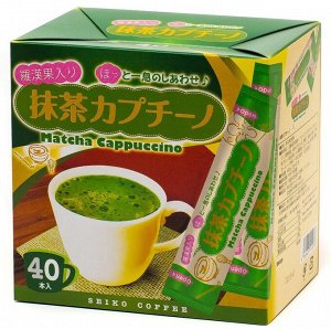 Чай Матча "Matha cappuccino" стик 12г 1/40 Япония