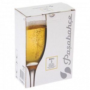 Набор бокалов для шампанского Bistro, 190 мл, 2 шт